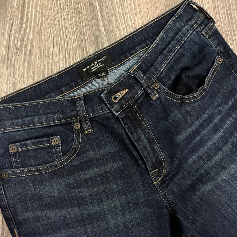 Banana Republic Women's High Rise Indigo Jeans